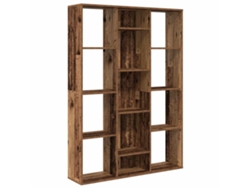 Maison Exclusive - Divisor De Espacios/estantería Aglomerado Madera Vieja