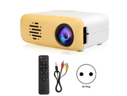 Proyector LED HD de 1080p compatible con USB y smartphone