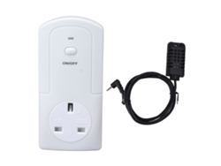 Enchufe Termostático Inalámbrico Con Wifi, Control De Temperatura Y Humedad, Calefacción Y Refrigeración.