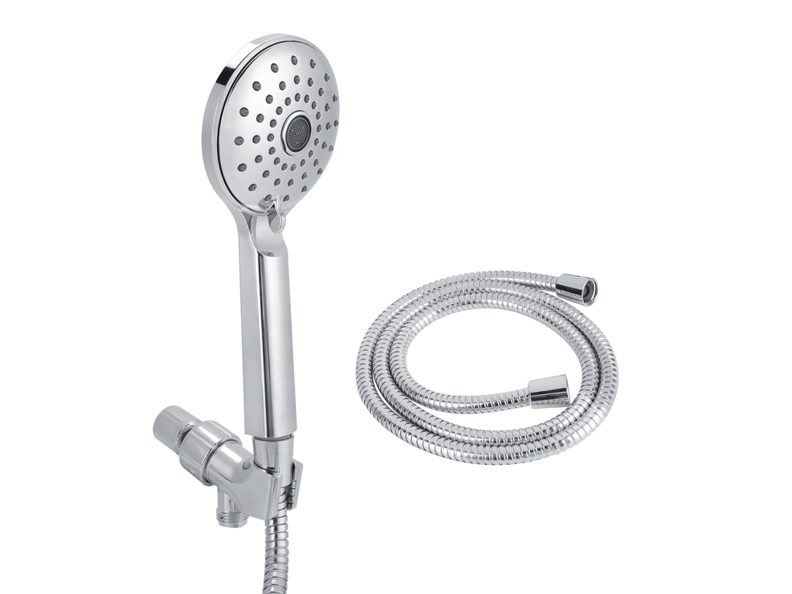 Conjunto Multifuncional De Ducha De Mano De 1/2 Pulgada Con Manguera Y Accesorios De Baño.