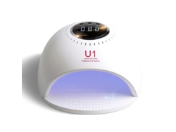 Secador de uñas LED Yunzii de 84 W, para gel y esmalte de uñas, lámpara de curado, temporizador, máquina de uñas, enchufe americano