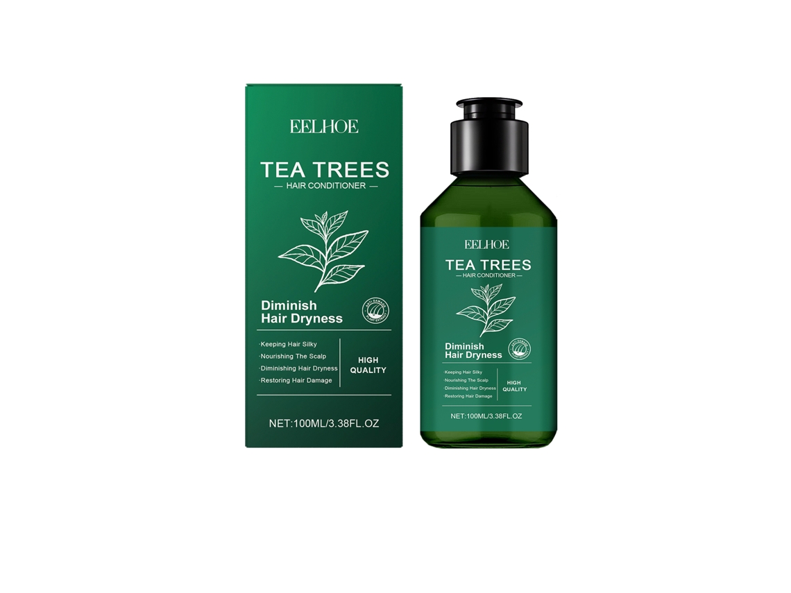 Acondicionador de árbol de té para un cabello sano y suave.