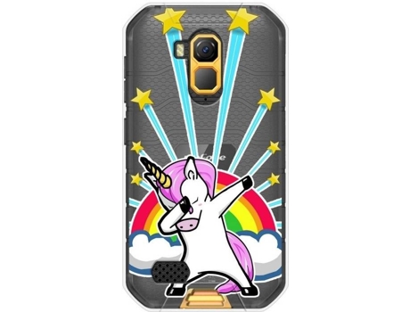 Carcasa Ulefone Armor X7 / X7 Pro TUMUNDOSMARTPHONE Dibujos Transparente Multicolor