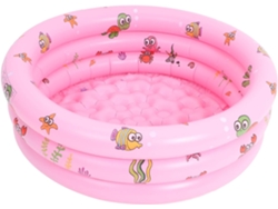 Piscina Inflable Para Bebés Redonda De Anillos Pequeña Agua Jardín Al Aire
