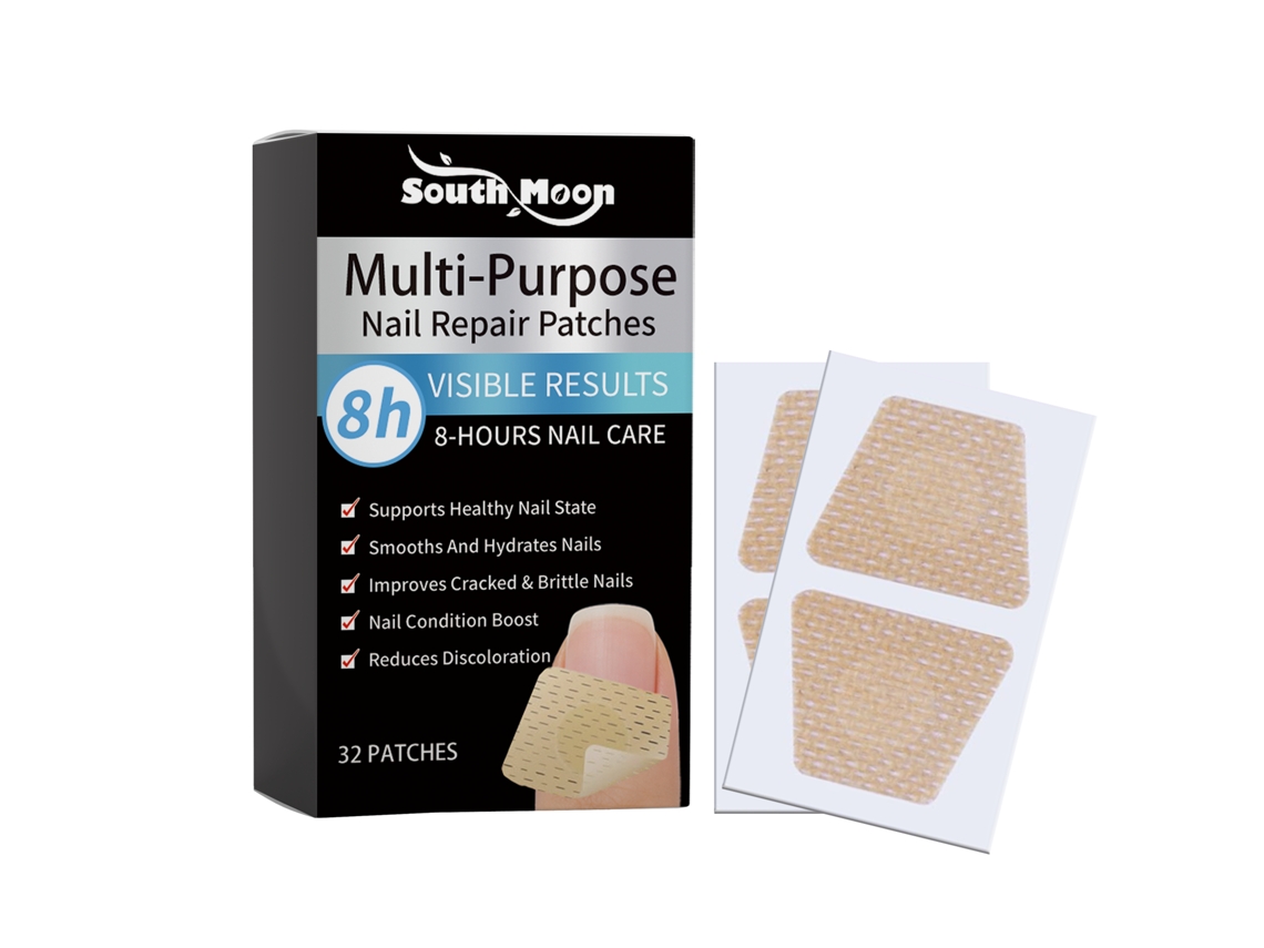 Parche nutritivo y reparador para uñas de los pies