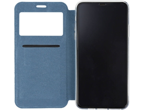 Carcasa iPhone 12 Pro Max SKYHE Gandy Flip Cover Azul