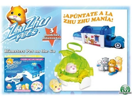 Peluche GIOCHI PREZIOSI Zhu zhu pets on the go