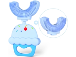 Silicona De Alta Calidad En Forma De U, Limpieza Completa De 360° Para Niños, No Irrita Las Encías Sensibles.