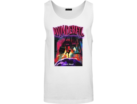 Camiseta de Hombre MISTER TEE Blanco (L)