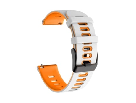 Correa para Huawei Watch Gt 2 Pro Blanco y Naranja