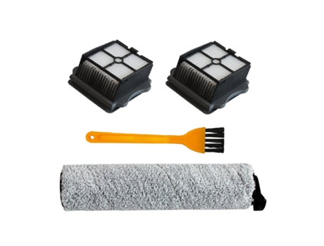 Reemplazos de rodillo de cepillo de filtro para aspiradora Tineco Floor One/Ifloor Plus, repuestos de filtro de limpieza