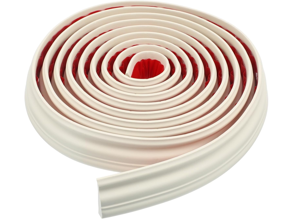 5 4.7 Moldura Decorativa Autoadhesiva Para Pared En Nbr Flexible, Tira Adhesiva