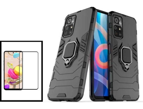 Kit Carcasa + Protector de Pantalla Xiaomi Poco M4 Pro 5G GIFT4ME Negro