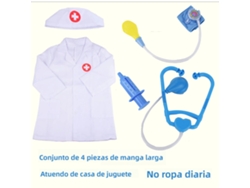 Juego De Juguetes De Médico De Imitación Para Niños, Juego De Rol De Enfermera Con Estetoscopio