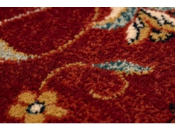 Alfombra de Lana Omega Aries Rojo Rubí (300 x 400 cm)