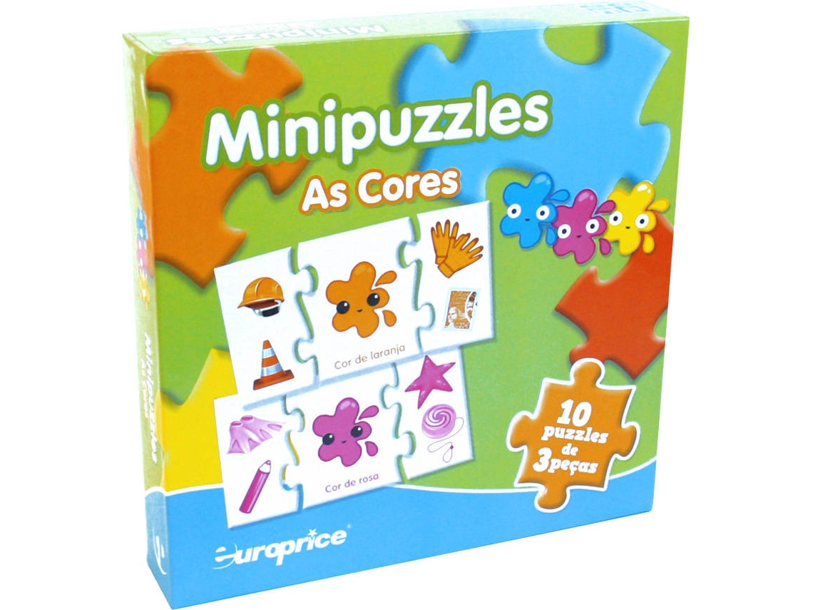 Puzzle EUROPRICE Los Colores (Edad Mínima: 3 años - 16 Piezas)