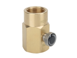 Adaptador De Válvula De Latón Mini G1-2 A W21.8-14 Para Recarga De Agua Con Gas Sodastream.