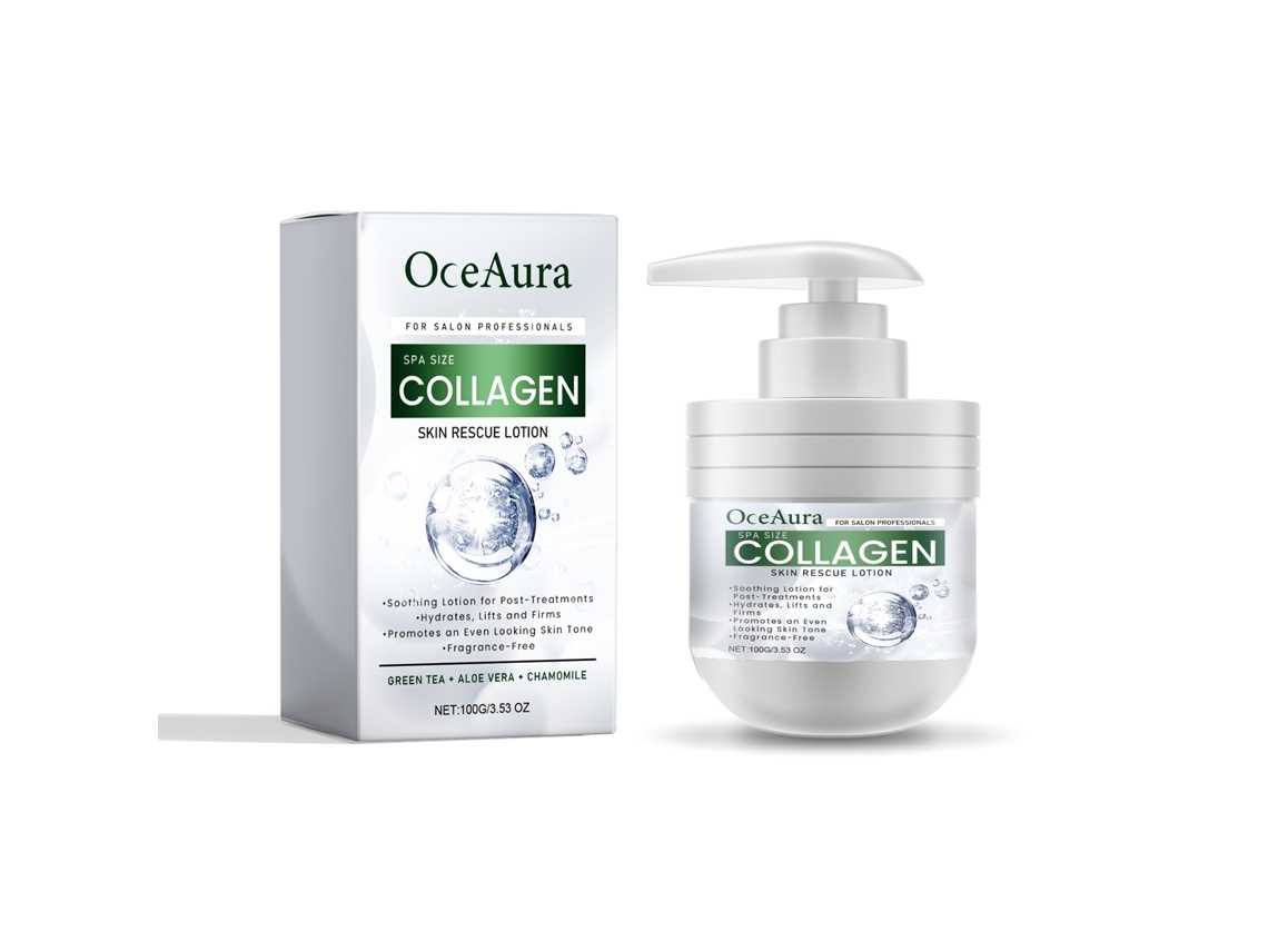 Crema corporal reafirmante con colágeno Oceanaura