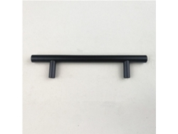 Puerta De Acero Inoxidable 10 16 256 Mm Tirador De Armario Cuadrado Negro Mate