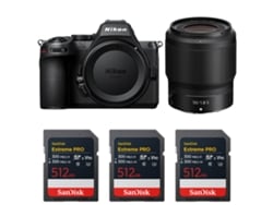 Nikon Z5 Ii + 50mm F/1.8 S + 3 Sandisk 512gb Extreme Pro Uhs-ii Sdxc + Ebook “20 Consejos Para Fotos Que Impactan”