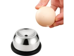 Perforadora de huevos Linjou de acero inoxidable 304, herramienta de cocina antideslizante para huevos duros, fácil de pelar.