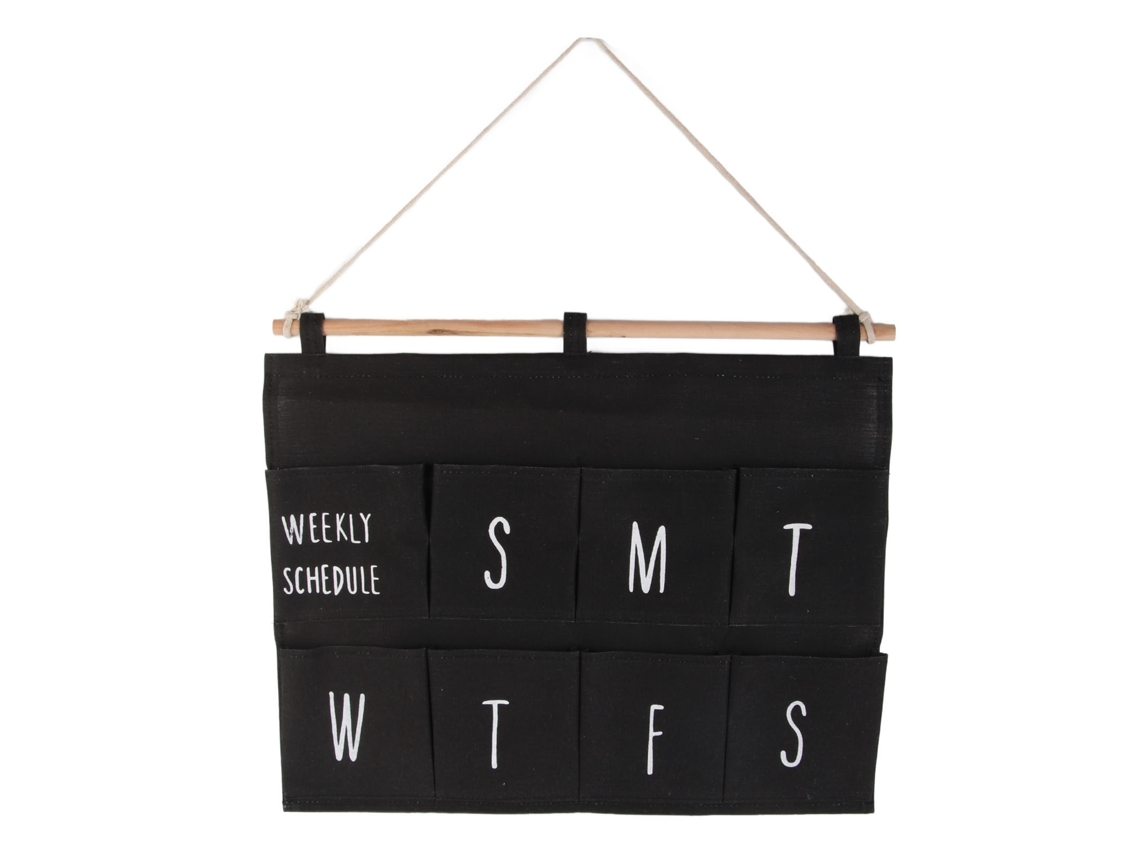 Bolsa De Almacenamiento De Pared Con 8 Bolsillos Para Dormitorios, Diseño Multifuncional Y Que Ahorra Espacio.