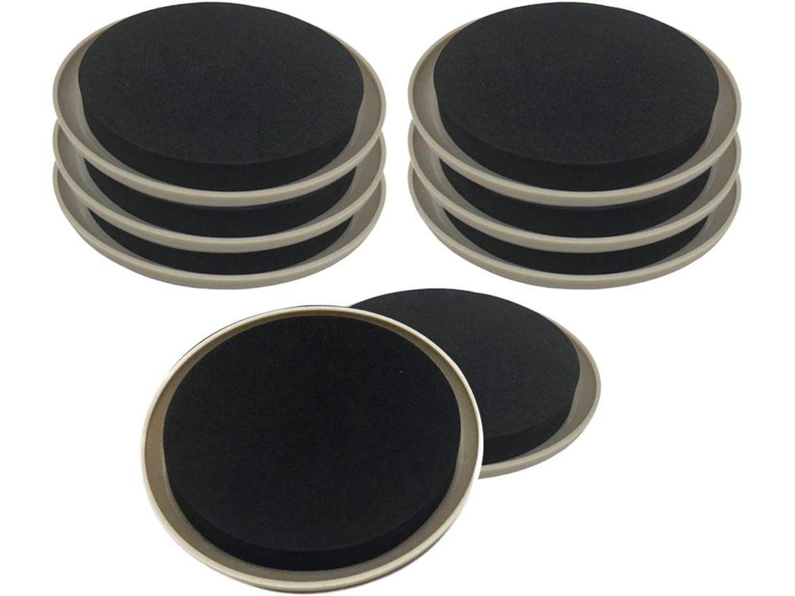 Juego De 8 Adhesivos Para Muebles, Protectores De Suelo De Madera Dura, Deslizadores De Muebles Simples Para Sillas,