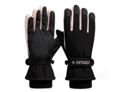 Guantes de esquí y nieve de invierno impermeables con tacto térmico para hombres y mujeres