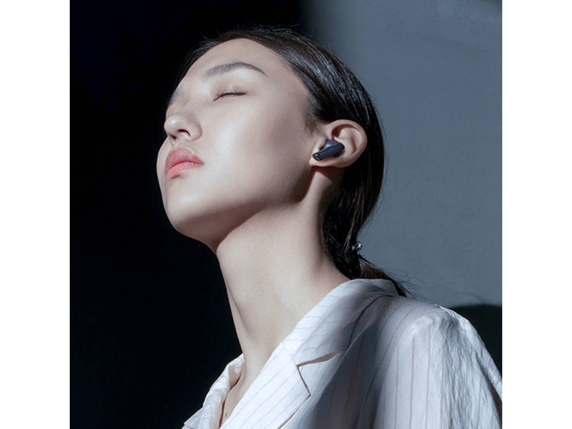 Auriculares Bluetooth True Wireless HAYLOU W1 (In Ear - Micrófono - Azul)