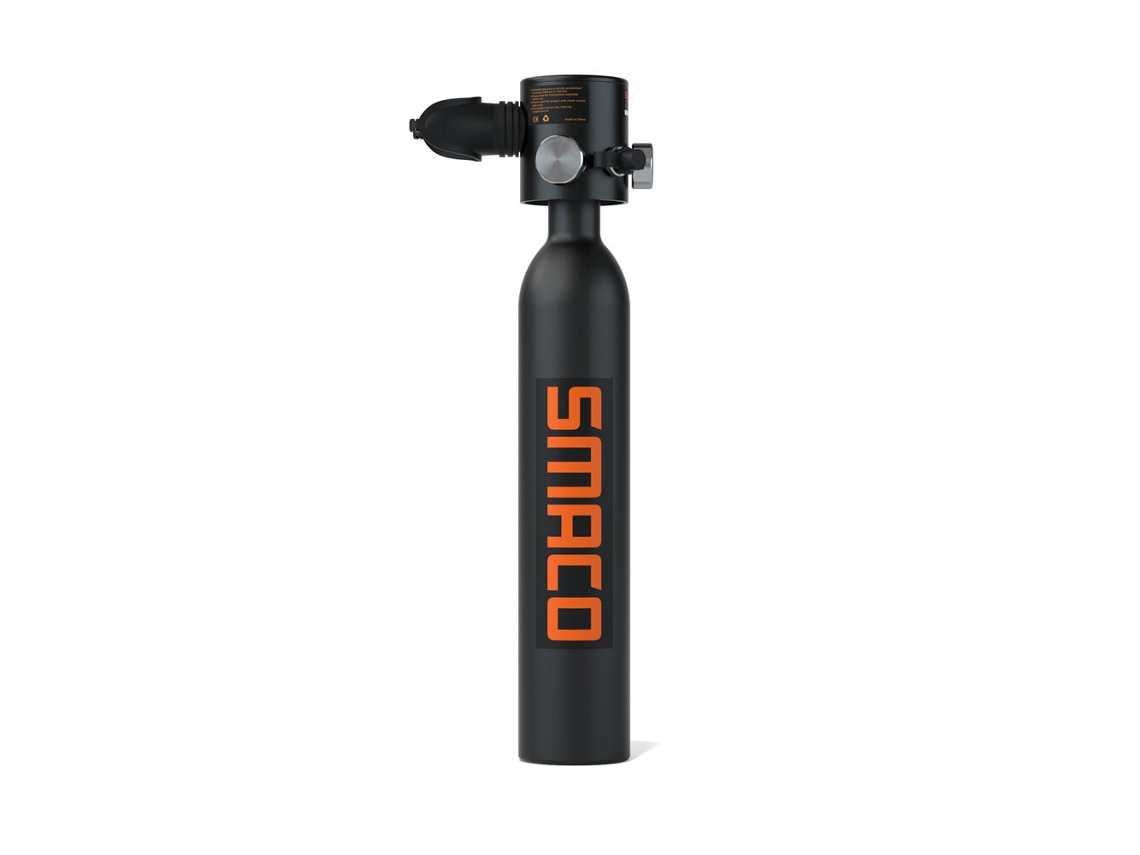 Verdesmaco S300plus Mini Tanque De Buceo Recargable Cilindro De Oxígeno De Repuesto Para Buceo 05l De Capacidad Botella De Snorkel