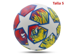 Balón De Fútbol Premium, Talla 5, Alta Elasticidad, Sin Costuras, Termosellado, Para Partido De Liga.