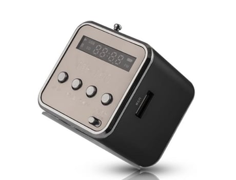 Radio FM portátil con lector Usb / Micro-SD