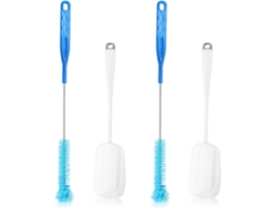 Ergonómico Cepillos De Limpieza, 4 Piezas,