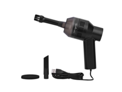 Aspirador De Pó Portátil Mini Usb Para Teclado Notebook Desktop Pc Preto