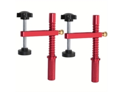 2 Prensas Rápidas Para Banco De Carpintería, Abrazadera Ajustable, Accesorio De Mesa Para Taller De Madera