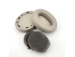 Almohadillas Para Auriculares Sony Wh-1000xm3 (un Par), Material De Cuero. Color Dorado Czhhmart