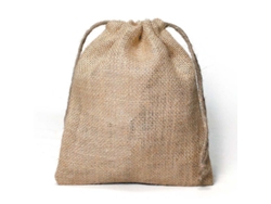 Bolsa De Arpillera Con Cordón - 18 X 21 Cm