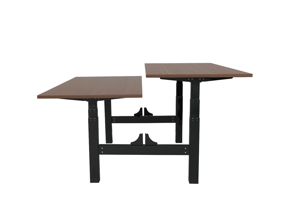 Escritorio Ajustable Duo SEDERO (140x80 cm - Negro)