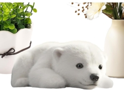 Plush Ours Polaire, Nounours Décoratif Mignon En Peluche, Compagnon Émotionnel Doux Pour Décoratio Gokoco