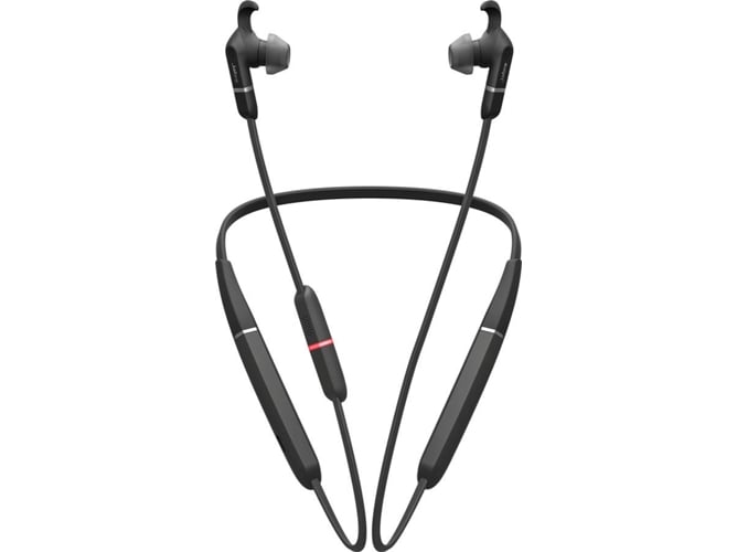 Auriculares Bluetooth JABRA Evolve 65e MS & Link 370 (In Ear - Micrófono - Negro)
