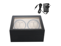 Brazalete giratorio para 4 relojes automáticos, caja con 6 soportes, motor silencioso.