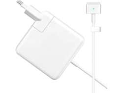 ZRUXE Cargador para Macbook Air Modelos A1436 A1466 A1465 A1435 45W Tipo T Magsafe 2-Blanco