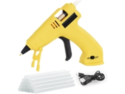 Pistolet À Colle Sans Fil De Charge Usb Avec 100 Piezas 7mm Bâtons Dc Mini Greffon Outil Bricolage