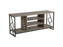 Mueble TV BELIANI Forres de Tablero de partículas Madera oscura 140x40x60
