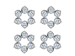 Juego de 24 bolas de cristal, prismas y adornos para ventanas y hogar - Colgantes arcoíris para colgar en la ventana