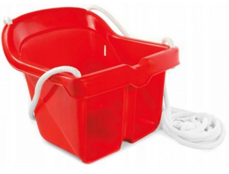 Columpio para bebé MOCHTOYS Safe rojo