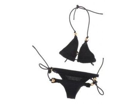 Conjunto de ropa para muñecas - 6 conjuntos de lencería sexy negra