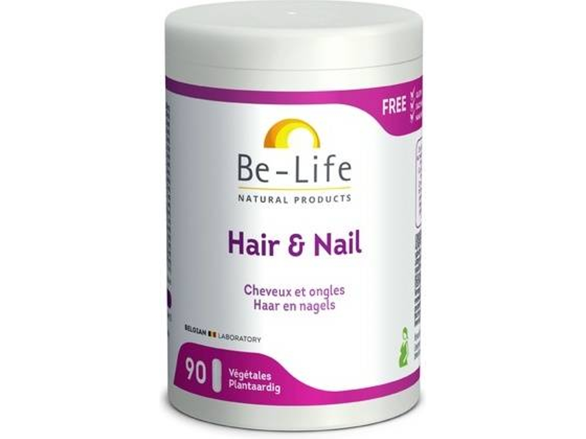 Complemento Alimentar BE-LIFE Hair & Nails (90 cápsulas)