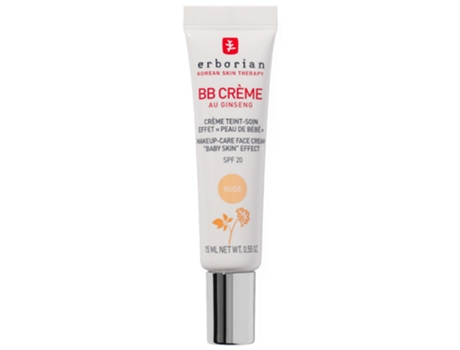 Crema Bb Con Ginseng 15 Ml Tinte: Nude ERBORIAN