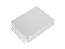 2026as-caja De Aluminio Para Placa De Circuito Con Disipación De Calor Escudo 33x114x140mm Plata Satinada